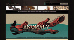 Desktop Screenshot of anomaly2012.cgmovement.com