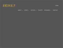 Tablet Screenshot of anomaly.cgmovement.com